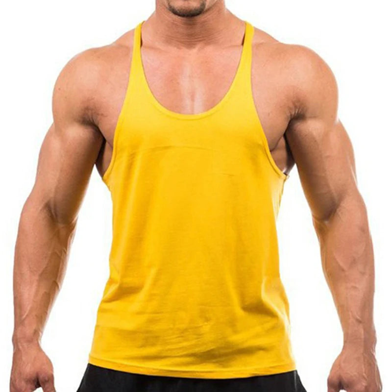 Men’s Bodybuilding Tank Top – Sleeveless Gym Singlet for Training & Fitness
