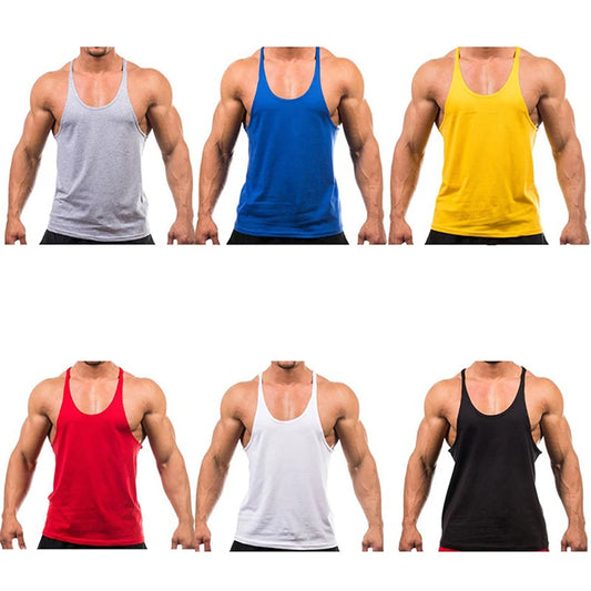 Men’s Bodybuilding Tank Top – Sleeveless Gym Singlet for Training & Fitness