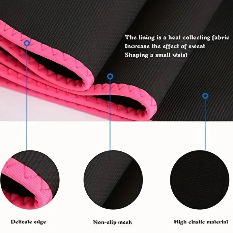 Super Sweat Waist Trainer Belt – Ab Shaping & Fat Burning Sauna Belt for Workouts & Running