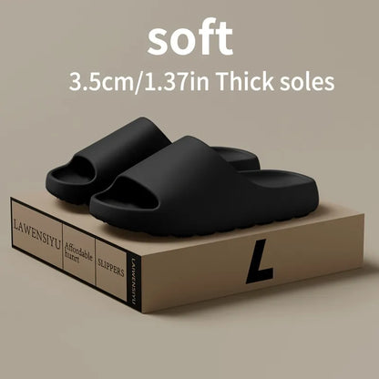 Cloud Slides That Feel Like Pillows – Unisex Soft Comfort Slides