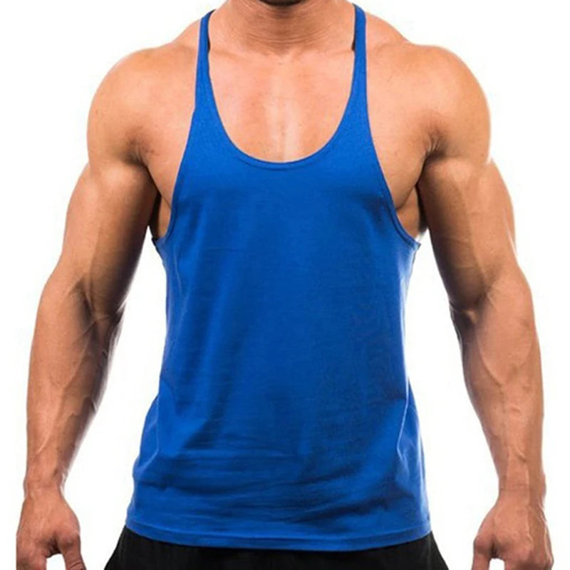 Men’s Bodybuilding Tank Top – Sleeveless Gym Singlet for Training & Fitness