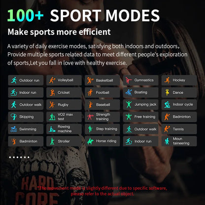 Smartwatch – Bluetooth Calling, Wireless Charging, Custom Face, Fitness Tracker for Men & Women