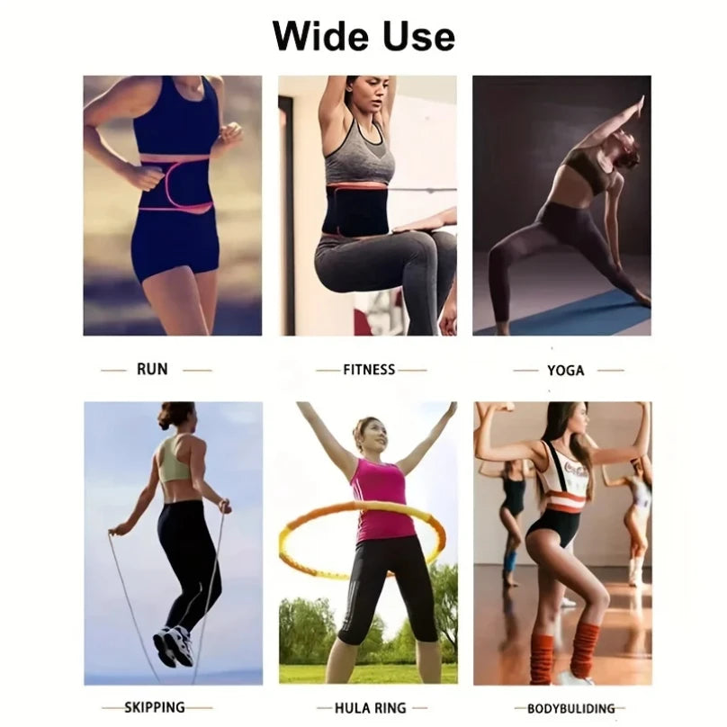 Super Sweat Waist Trainer Belt – Ab Shaping & Fat Burning Sauna Belt for Workouts & Running